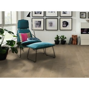 HARO Plankegulv - Brstet Eg Sandgr Universal med olie - Bredde 180 mm