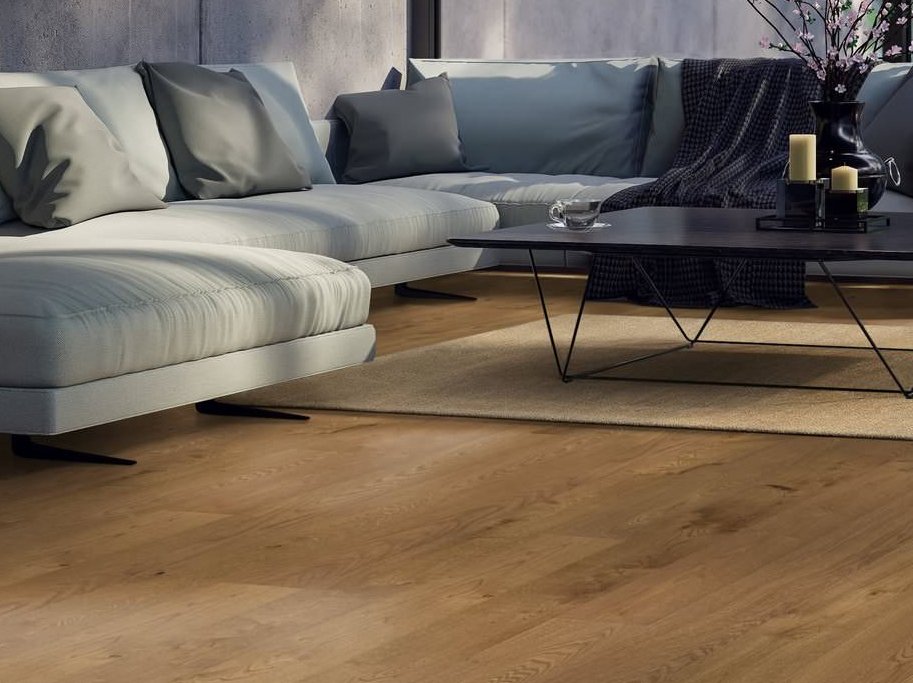 HARO Plankegulv - Eg vintagebrun naturaLin plus - Bredde 180 mm