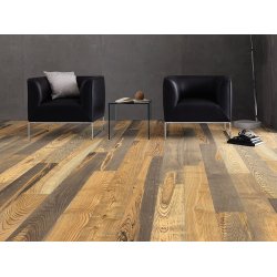 HARO Plankegulv - Hndbrstet Ask med klar olie - Bredde 173 mm