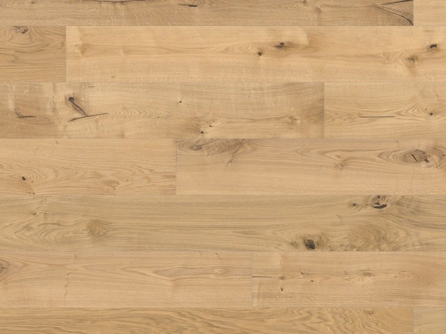 HARO Plankegulv - Brstet Eg Invisible Sauvage med klar olie - Bredde 240 mm