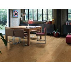 HARO Plankegulv - Brstet Eg Sauvage med klar olie - Bredde 240 mm