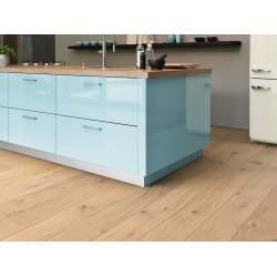 HARO Plankegulv - Brstet Eg Purohvid Universal med hvid olie - Bredde 180 mm