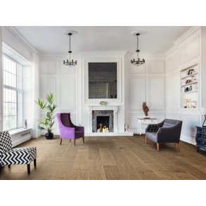 HARO Plankegulv - Brstet Rget Eg Markant med klar olie - Bredde 220 mm