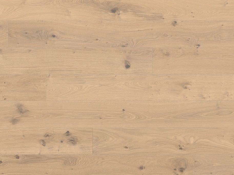 HARO Plankegulv - Retro brstet Eg Puro med hvid olie - Bredde 180 mm