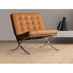 HARO Plankegulv - Retro brstet Eg Puro med hvid olie - Bredde 180 mm