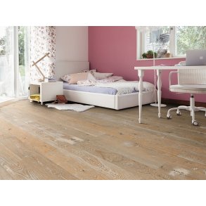 HARO Plankegulv - Retro brstet Eg Sauvage med olie - Bredde 180 mm