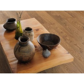 HARO Plankegulv - Rget og brstet Eg Markant med olie - Bredde 173 mm