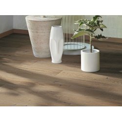 HARO Plankegulv - Brstet Eg Sandgr Sauvage med olie - Bredde 180 mm