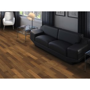 HARO Stavparket - Brstet Afrikansk Eg Light Trend med naturaLin+ olie - Bredde 70 mm