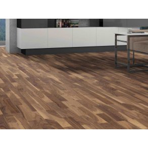 HARO Stavparket - Amerikansk Valnd Favorit med naturaDur matlak - Bredde 70 mm