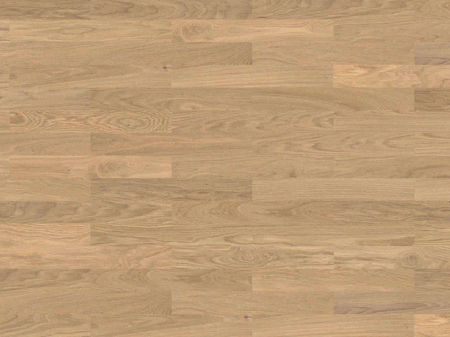 HARO Stavparket - Brstet Eg Naturale med lysehvid naturaDur matlak - Bredde 70 mm