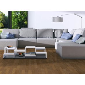 HARO Stavparket - Brstet Rget Eg Naturale med naturaLin+ olie - Bredde 70 mm