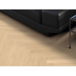 HARO Stavparket - Brstet Eg Trend med sandfarvet naturaDur lak - Bredde 70 mm