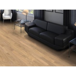 HARO Stavparket - B�stet Eg Lysehvid Naturale med naturaDur matlak - Bredde 85 mm