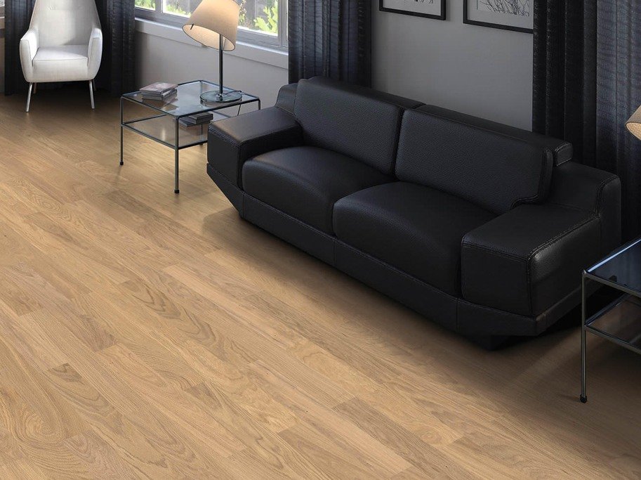HARO Stavparket - B�stet Eg Lysehvid Naturale med naturaDur matlak - Bredde 85 mm