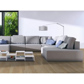 HARO Stavparket - B�stet Eg Sandgr� Trend med naturaDur matlak - Bredde 85 mm