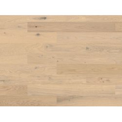 HARO Stavparket - Brstet Eg Sauvage med lysehvid matlak - Bredde 120 mm