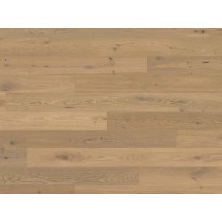 HARO Plankegulv - Brstet Afrikansk Eg Light Purohvid Sauvage med hvid olie - Bredde 180 mm