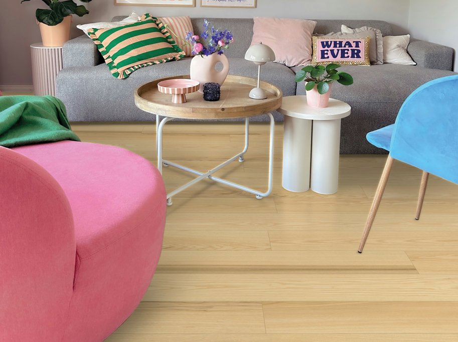 HARO Plankegulv - Brstet Ask Invisible Universal med naturaDur matlak - Bredde 180 mm