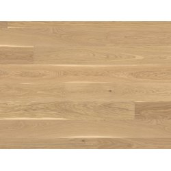 HARO Plankegulv - Brstet Eg Natur Lys med hvid naturaDur matlak - Bredde 180 mm