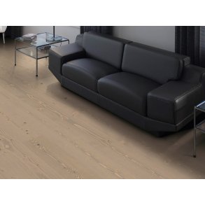 HARO Plankegulv - Brstet Gran Pastelgr Universal med naturaDur matlak - Bredde 180 mm