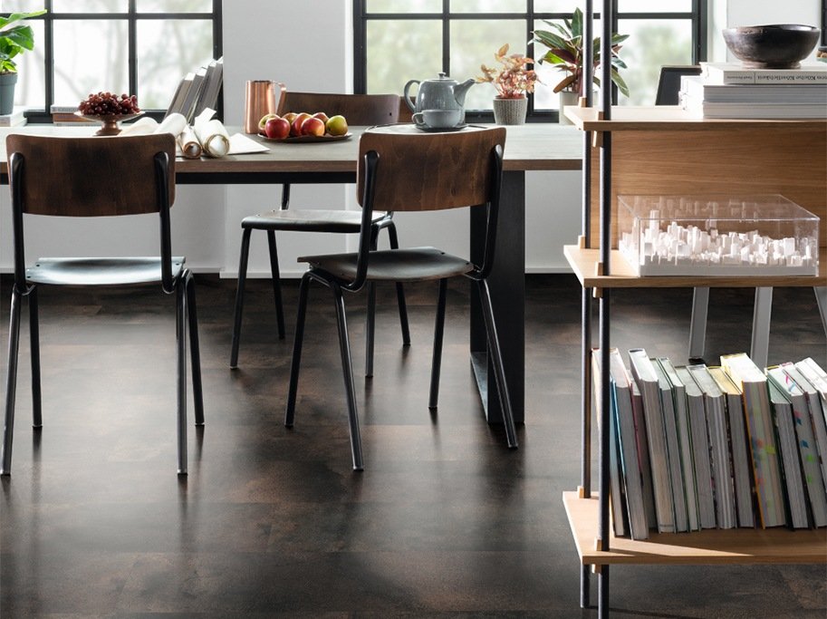 AquaD+ Hybridgolv - Antracit Titanit