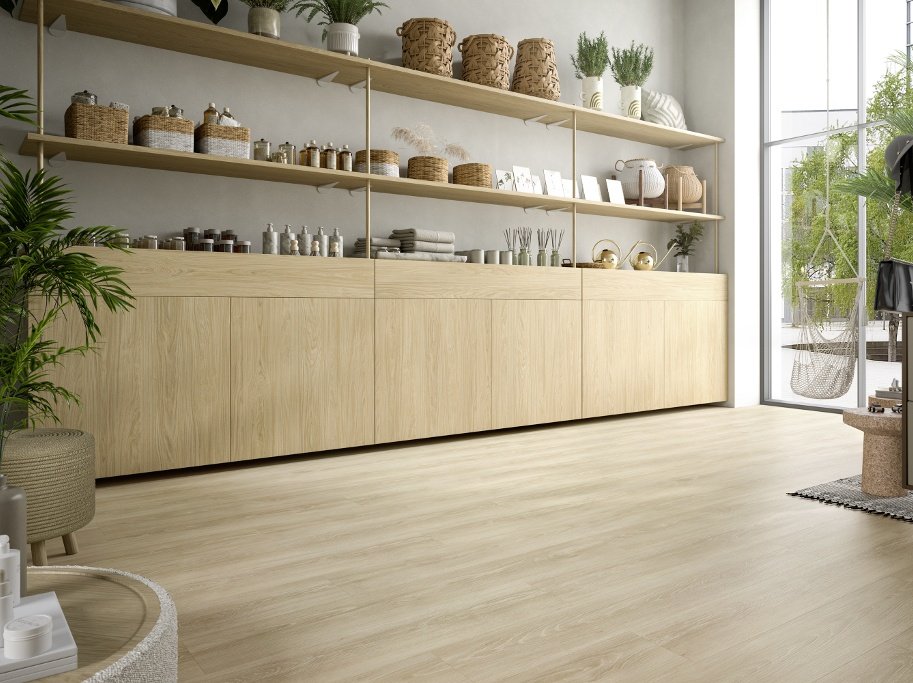 AquaD+ Hybridgolv - Cream Capri Ek