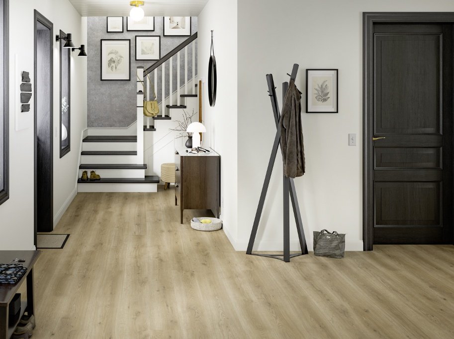 AquaD+ Hybridgolv - Natural Messina Oak