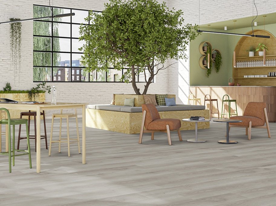 Tarkett LVT Vinylplank - iD Click Ultimate 55 - Contemporary Oak Grey