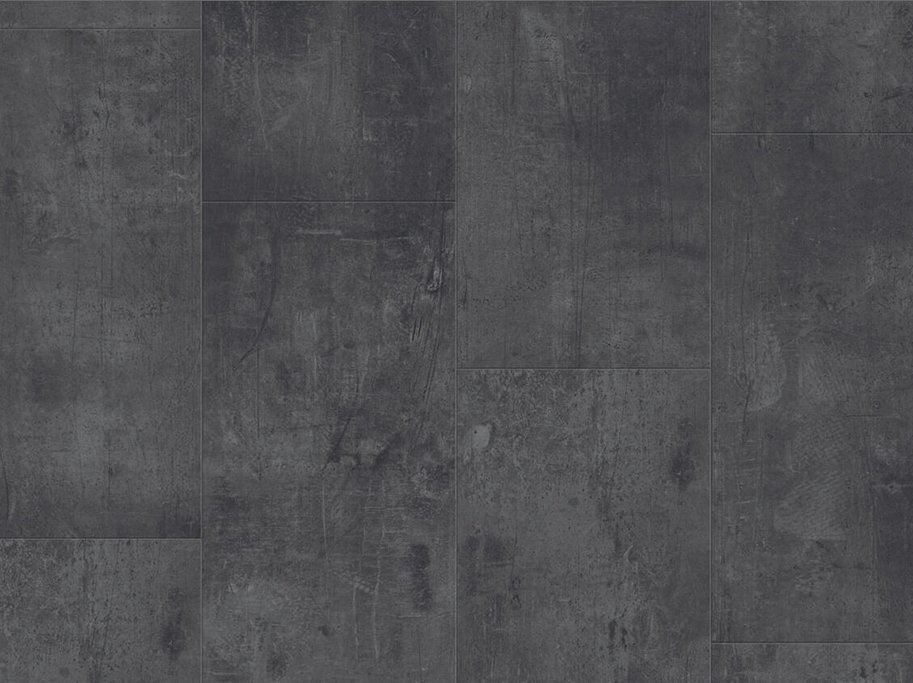 Tarkett LVT Vinyl - iD Click Ultimate 55 - Vintage Zinc Black