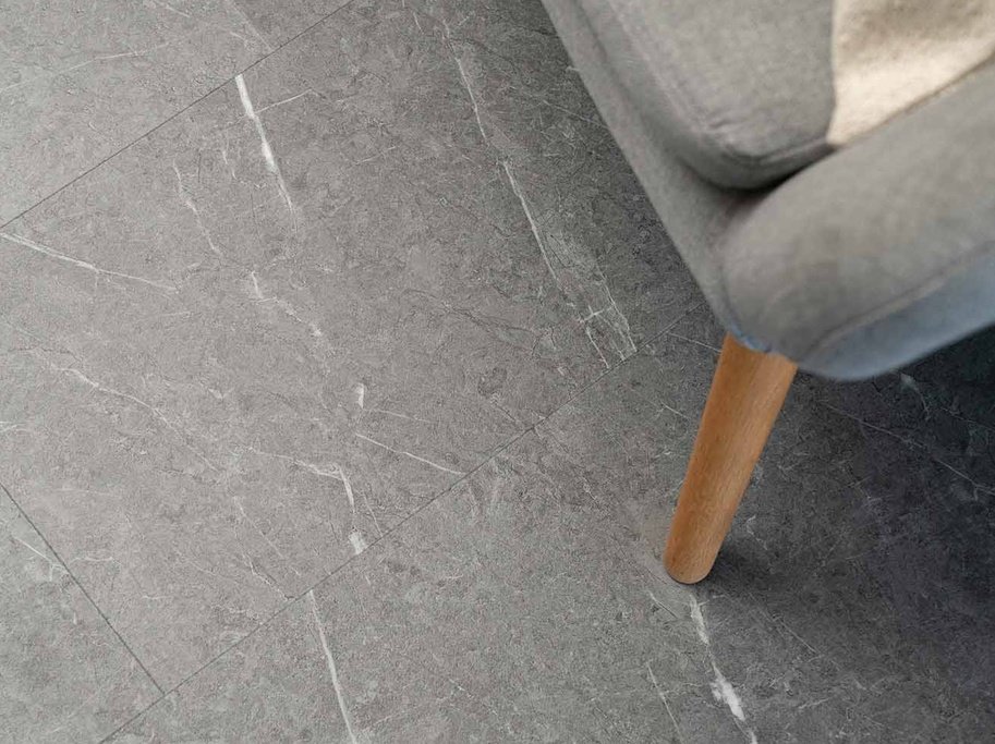 Vinylplatta - Marble Dark Grey
