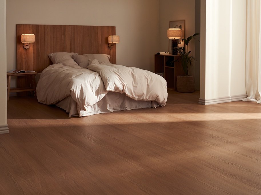 Wallmann Impressive Vinylplank - Light Brown Oak