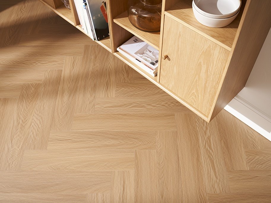Wallmann Impressive Vinylfiskben - Nature Oak