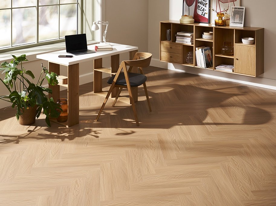 Wallmann Impressive Vinylfiskben - Nature Oak