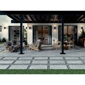 Udend�rs klinke 20 mm - Slaterock Grey