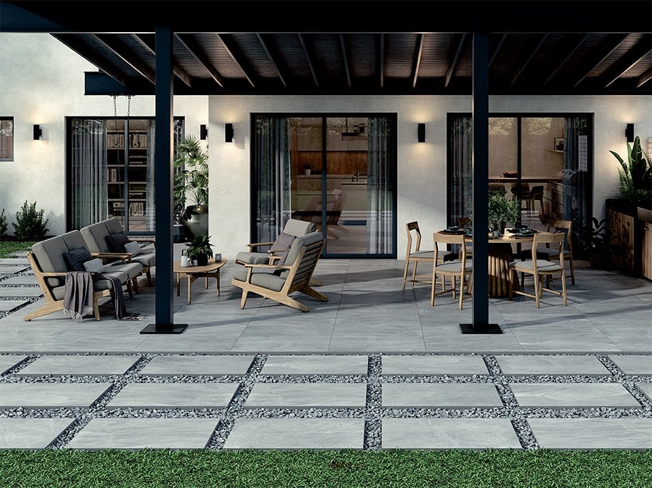 Utend�rs flis 20 mm - Slaterock Grey