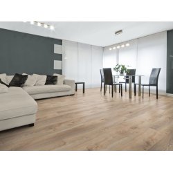 Restparti - Laminatgulv Plank - Bergen Oak Beige - I alt 7,20 m2 - Spar 66 %