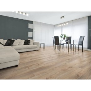 Restparti - Laminatgulv Plank - Bergen Oak Beige - I alt 7,20 m2 - Spar 66 %
