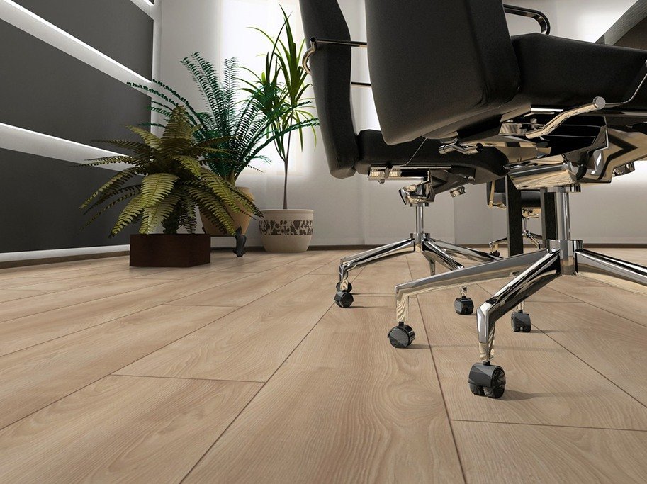 Laminatgulv Plank - Mega Eg Lys