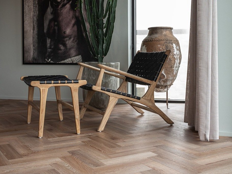 LVT Vinyl Fiskebein - Planum Classic 55 - Classic Oak