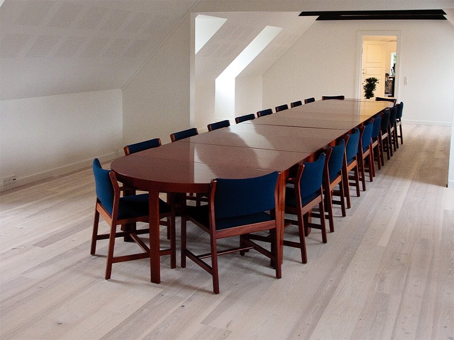 Massivt Plankegulv 22 mm - Ubehandlet Ask Natur - Bredde 130 mm