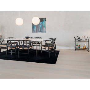 Massivt Plankegulv 30 mm - Ubehandlet Ask Select - Bredde 160 mm