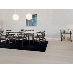 Massivt Plankegulv 30 mm - Ubehandlet Ask Select - Bredde 210 mm