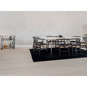 Massivt Plankegulv 30 mm - Ubehandlet Ask Select - Bredde 260 mm