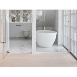 Massivt Plankegulv 30 mm - Ubehandlet Douglas Natur - Bredde 260 mm