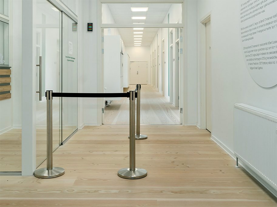 Massivt Plankegulv 30 mm - Ubehandlet Douglas Natur - Bredde 210 mm