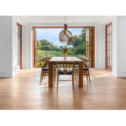 Massivt Plankegulv 22 mm - Ubehandlet Eg Natur - Bredde 130 mm