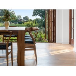 Massivt Plankegulv 22 mm - Ubehandlet Eg Natur - Bredde 130 mm