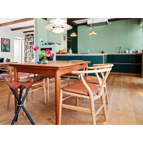 Massivt Plankegulv 22 mm - Ubehandlet Eg Natur - Bredde 160 mm