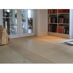 Massivt Plankegulv 30 mm - Ubehandlet Eg Select - Bredde 260 mm